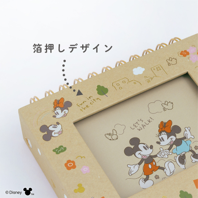 【アルバムの日記念特価】ナカバヤシ フォトランク フレームケースL ディズニー ミッキー&ミニー A-FTPC-211-1の商品画像9枚目