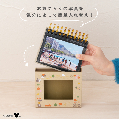 【アルバムの日記念特価】ナカバヤシ フォトランク フレームケースL ディズニー ミッキー&ミニー A-FTPC-211-1の商品画像11枚目