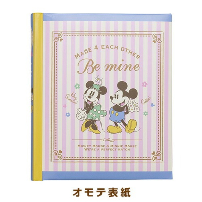 【アルバムの日記念特価】ナカバヤシ ディズニーキャラクター 背丸ブック式・L判2段(160枚収納) ア-BPL-1601-1 ミッキー&ミニー フォトアルバム 写真 大容量【Disneyzone】の商品画像3枚目