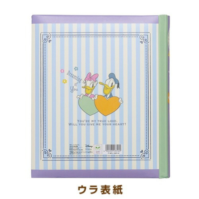 【アルバムの日記念特価】ナカバヤシ ディズニーキャラクター 背丸ブック式・L判2段(160枚収納) ア-BPL-1601-2 ドナルド&デイジー フォトアルバム 写真 大容量【Disneyzone】の商品画像4枚目