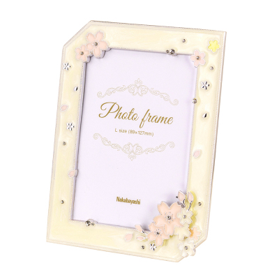 ナカバヤシ フォトフレーム/金属製/サクラ/L F-TA-118-Lの商品画像2枚目