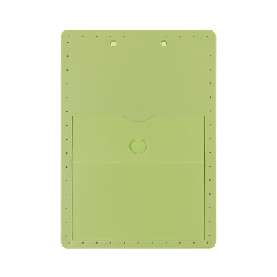 ナカバヤシ スタンドクリップボード/タテヨコ/A4/リーフグリーン QB-TTCA4-Gの商品画像2枚目