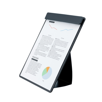 ナカバヤシ スタンドクリップボード/タテヨコ/A4/フルブラック QB-TTCA4-Dの商品画像4枚目