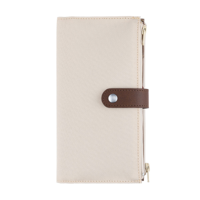 【2026年度版 手帳】 ナカバヤシ ウォレットダイアリー2026/ベージュ WD-019-26S【ポスト投函1】