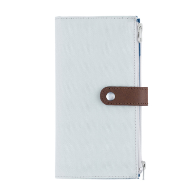 【2026年度版 手帳】 ナカバヤシ ウォレットダイアリー2026/グレー WD-019-26N【ポスト投函1】