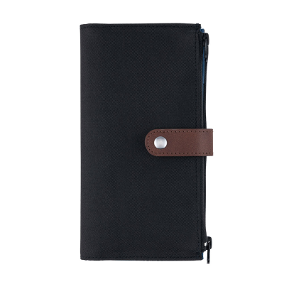 【2026年度版 手帳】 ナカバヤシ ウォレットダイアリー2026/ブラック WD-019-26D【ポスト投函1】