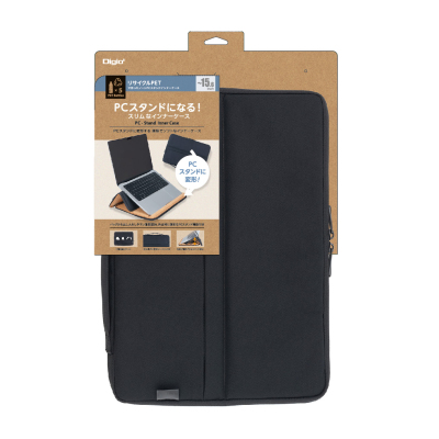 ナカバヤシ 15.6インチ用 PCスタンドインナーケース/BK SZC-FC152407BK (tm)の商品画像3枚目