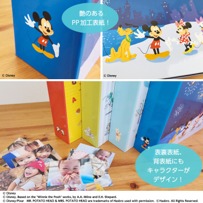 【WEB限定】Disney ディズニーキャラクター L判 720枚収納 アルバム 高透明 6面ポケット 2列3段 IT-DY6L-720-03 トイ・ストーリーの商品画像9枚目