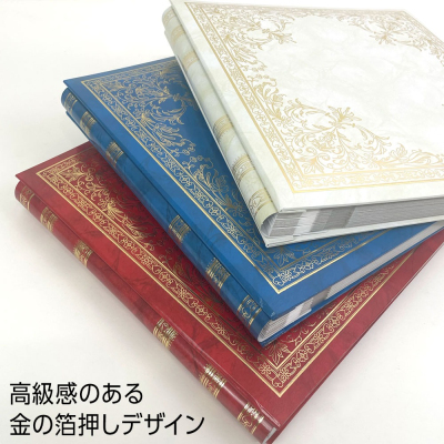 ナカバヤシ フエルアルバム ピセ アフ-502-B 紺の商品画像4枚目