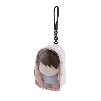 ナカバヤシ シースルーミニリュック/ライトピンク SZC-PO01P (tm)の商品画像3枚目