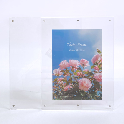 ナカバヤシ アクリルマグネットフォトフレーム KG判 スタンドタイプ 写真立て IT-FL-A02-KGの商品画像9枚目