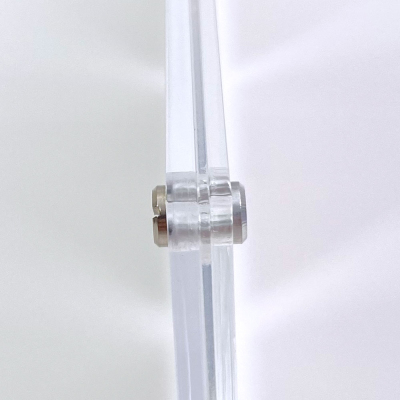 ナカバヤシ アクリルフォトフレーム 3層 溝あり 3連 スクエア判 スタンドタイプ 写真立て IT-FL-A05-SQの商品画像10枚目