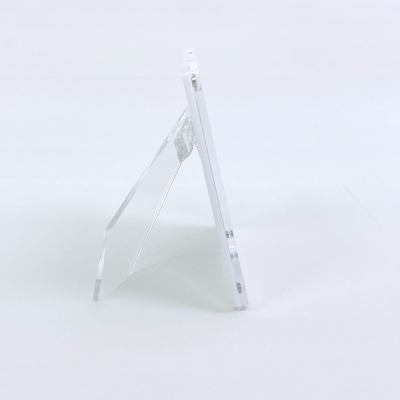 ナカバヤシ アクリルマグネットフォトフレーム ウェーブ 波型 スクエア判 ホワイト スタンドタイプ 写真立て IT-FL-A06-SQ-Wの商品画像10枚目