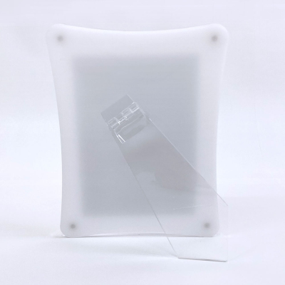 ナカバヤシ アクリルマグネットフォトフレーム ウェーブ 波型 L判 ホワイト スタンドタイプ 写真立て IT-FL-A06-L-Wの商品画像9枚目