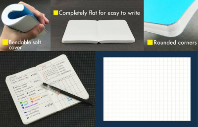 ナカバヤシ ロジカル・プライム ノート グリッド2.5mm B6 NB601-7の商品画像3枚目