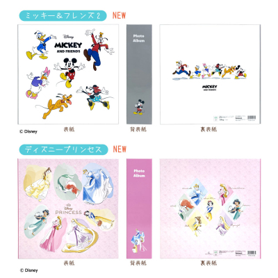 【WEB限定】Disney ディズニーキャラクター L判 720枚収納 アルバム 高透明 6面ポケット 2列3段 IT-DY6L-720-01 ミッキー&フレンズの商品画像15枚目