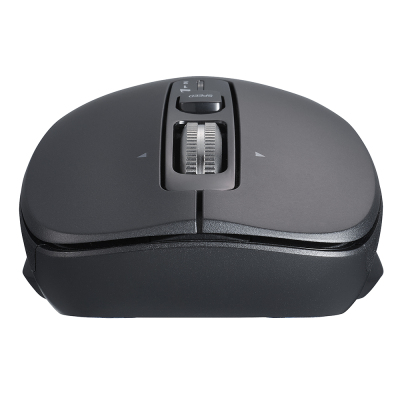 ナカバヤシ 【感動ホイールマウス】Bluetooth・USB無線(デュアル)静音5ボタンBlueLEDマウス Lサイズ/ブラック MUS-DKF243BK (tm)の商品画像8枚目