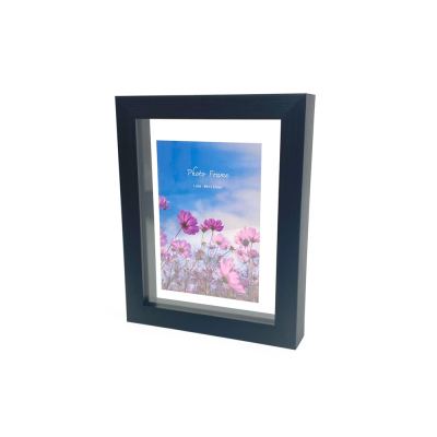 【WEB限定】 ナカバヤシ 樹脂製フォトフレーム03 L判 ブラック  写真立て IT-FL-PS03-L-Dの商品画像2枚目