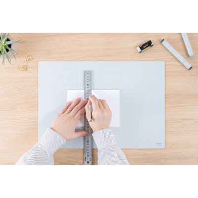 折りたたみカッティングマット+/A3サイズ/グレー CTMO-A3PL-Nの商品画像12枚目