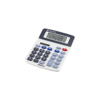 ナカバヤシ 電卓デスクトップスタンダードS ライトグレー ECD-4101TLGの商品画像2枚目