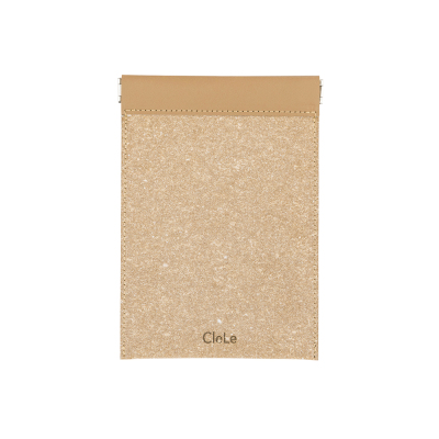 ナカバヤシ　CleLe（クルレ）　スプリングポーチ　M　ブラウン　CLL-SPM-BRの商品画像1枚目