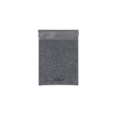 ナカバヤシ　CleLe（クルレ）　スプリングポーチ　S　グレー　CLL-SPS-GYの商品画像1枚目