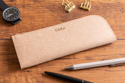 ナカバヤシ CleLe(クルレ) スリムペンケース ブラウン CLL-SPC-BRの商品画像2枚目