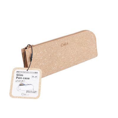 ナカバヤシ CleLe(クルレ) スリムペンケース ブラウン CLL-SPC-BRの商品画像3枚目