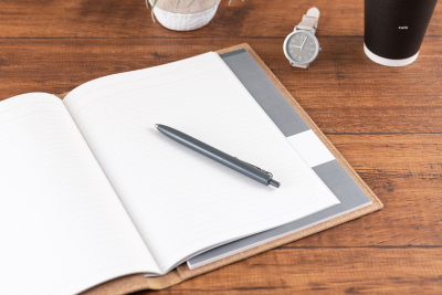 ナカバヤシ CleLe(クルレ) ノートパッドホルダー B5 ブラウン CLL-NPHB5-BRの商品画像4枚目