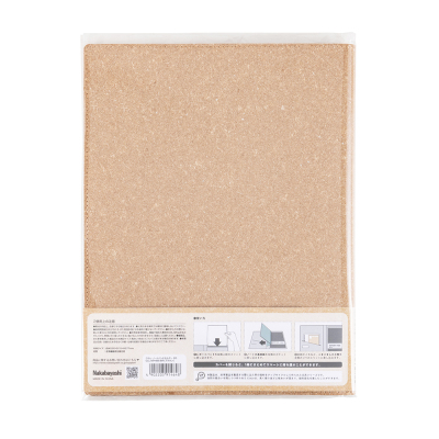 ナカバヤシ CleLe(クルレ) ノートパッドホルダー B5 ブラウン CLL-NPHB5-BRの商品画像6枚目