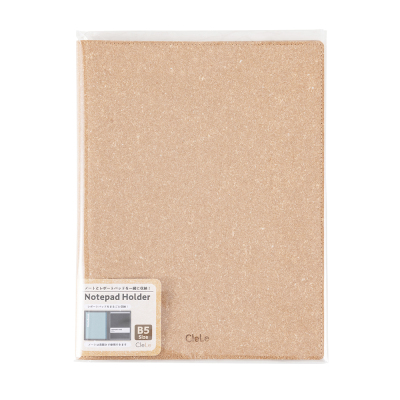 ナカバヤシ CleLe(クルレ) ノートパッドホルダー B5 ブラウン CLL-NPHB5-BRの商品画像7枚目