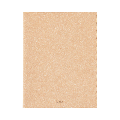 ナカバヤシ CleLe(クルレ) ノートパッドホルダー B5 ブラウン CLL-NPHB5-BRの商品画像1枚目
