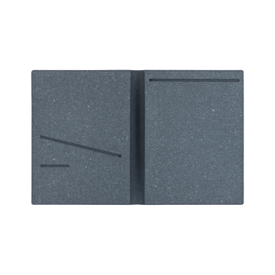 ナカバヤシ CleLe(クルレ) ノートパッドホルダー B5 グレー CLL-NPHB5-GYの商品画像2枚目