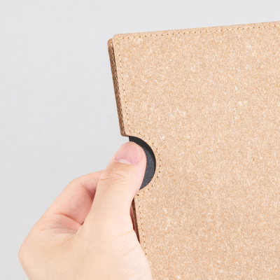 ナカバヤシ CleLe(クルレ) ドキュメントホルダー A4 ブラウン CLL-DHA4-BRの商品画像4枚目