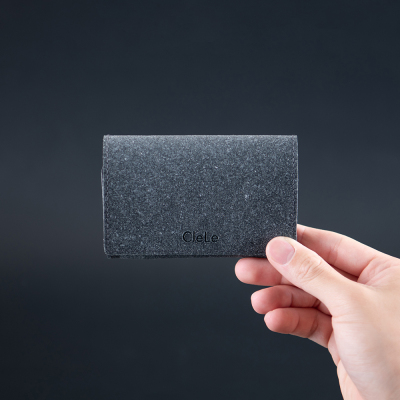 ナカバヤシ CleLe(クルレ) 名刺ケース グレー CLL-MC-GYの商品画像3枚目