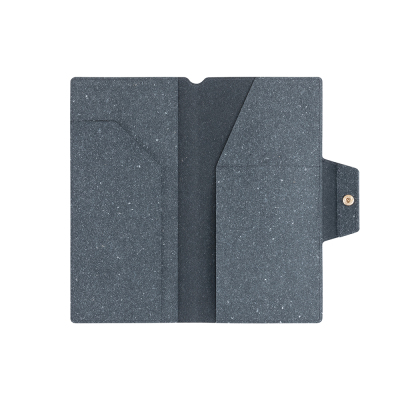 ナカバヤシ CleLe(クルレ) パスポートケース L グレー CLL-PPCL-GYの商品画像2枚目