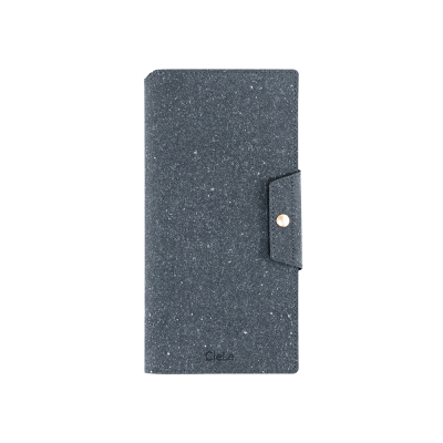 ナカバヤシ CleLe(クルレ) パスポートケース L グレー CLL-PPCL-GYの商品画像1枚目