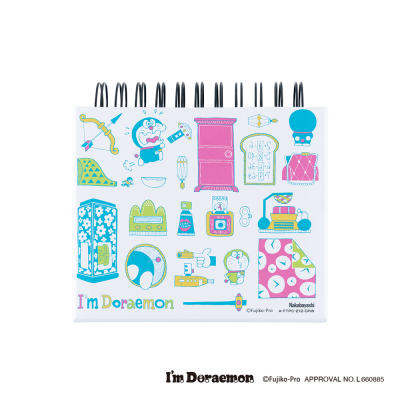 【アルバムの日記念特価】ナカバヤシ フォトランク フレームケースアルバム L判60枚収納 ドラえもんホワイト A-FTPC-212-DRWの商品画像2枚目