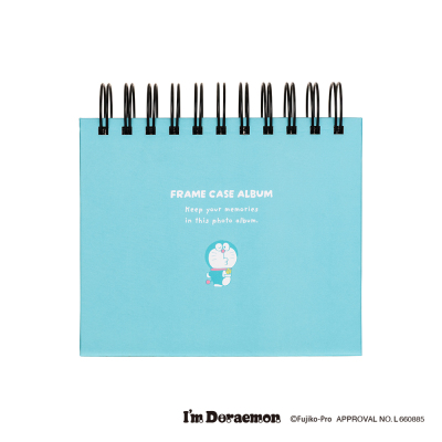 【アルバムの日記念特価】ナカバヤシ フォトランク フレームケースアルバム L判60枚収納 ドラえもんホワイト A-FTPC-212-DRWの商品画像6枚目
