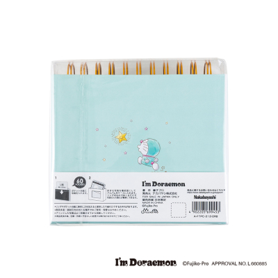 【アルバムの日記念特価】ナカバヤシ フォトランク フレームケースアルバム L判60枚収納 ドラえもんブルー A-FTPC-212-DRBの商品画像4枚目