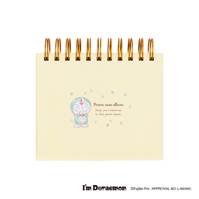 【アルバムの日記念特価】ナカバヤシ フォトランク フレームケースアルバム L判60枚収納 ドラえもんブルー A-FTPC-212-DRBの商品画像6枚目