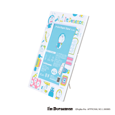 ナカバヤシ Vカットペーパースタンド I'mドラえもん ホワイト VPS-L-101-DRWの商品画像2枚目