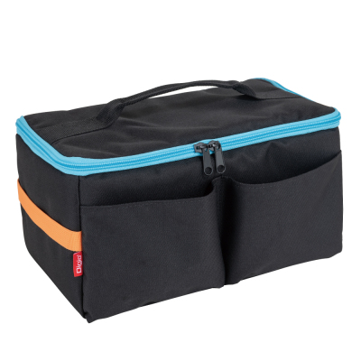 ナカバヤシ switch2用ぜんぶ収納ボックス厚手クッション/ブラックマルチ SZC-SW203BKM (tm)の商品画像1枚目