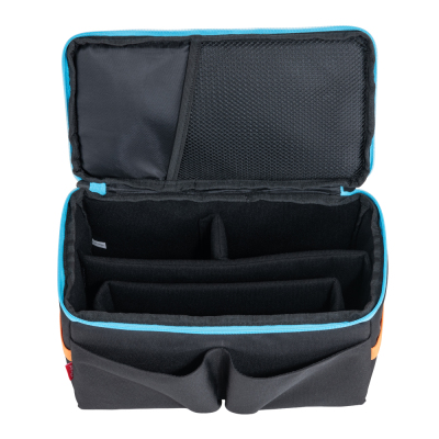 ナカバヤシ switch2用ぜんぶ収納ボックス厚手クッション/ブラックマルチ SZC-SW203BKM (tm)の商品画像5枚目