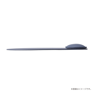 ナカバヤシ リストレスト付きPUレザーマウスパッド/ブルーグレー MUP-935BG (tm)の商品画像8枚目