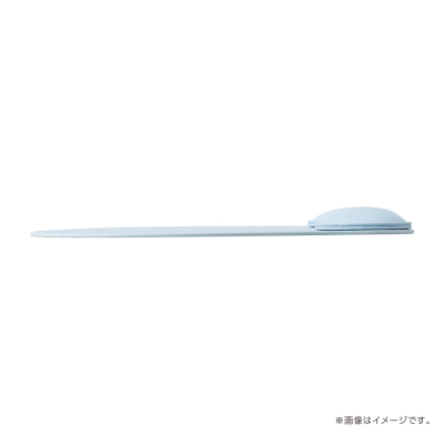 ナカバヤシ リストレスト付きPUレザーマウスパッド/ライトブルー MUP-935LB (tm)の商品画像5枚目