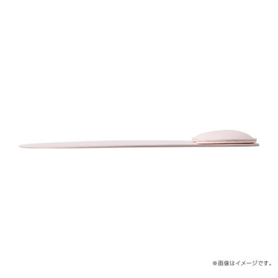 ナカバヤシ リストレスト付きPUレザーマウスパッド/ピンク MUP-935P (tm)の商品画像5枚目
