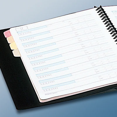 ナカバヤシ 住所録 B5 40枚 インデックス10枚 A-20-Bの商品画像2枚目