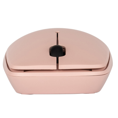 ナカバヤシ 無線3ボタンBlueLEDマウス MUS-RKT209W ピンク (tm)の商品画像6枚目