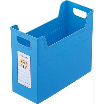 ナカバヤシ セラピーキッズカラー ファイルボックス A4 フボ-TC4-KB キッズブルー
